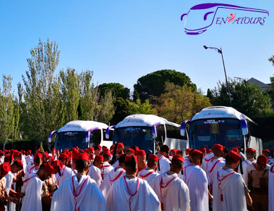 Autocares ENSATOURS comprometidos con la Semana Santa de Málaga